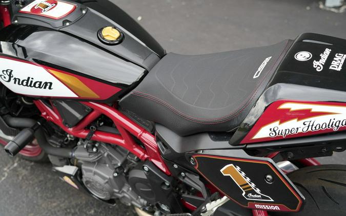 2024 Indian Motorcycle FTR x RSD Super Hooligan Black Metallic with Super Hooligan Graphics