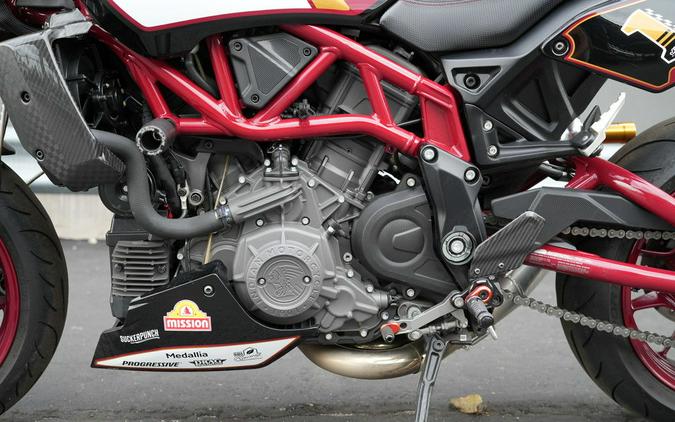 2024 Indian Motorcycle FTR x RSD Super Hooligan Black Metallic with Super Hooligan Graphics