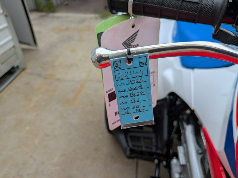 2026 Honda TRX250X
