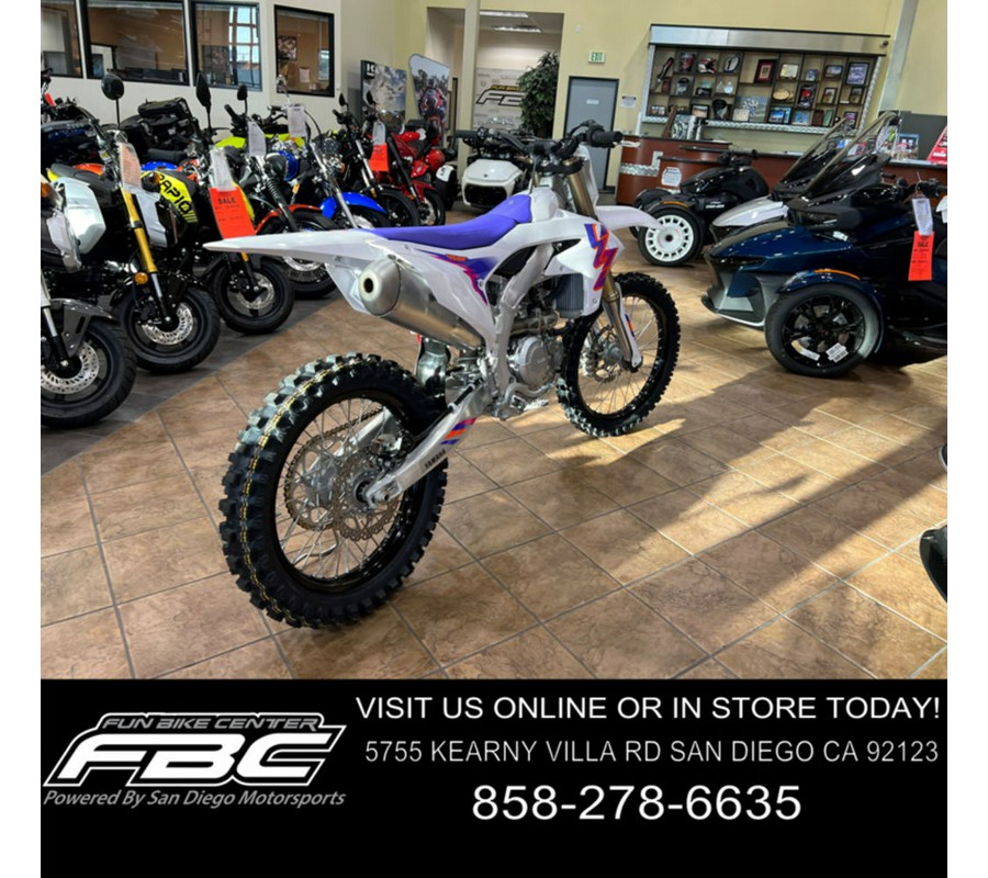 2024 Yamaha YZ 450F 50th Anniversary