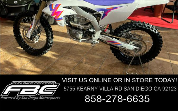 2024 Yamaha YZ 450F 50th Anniversary