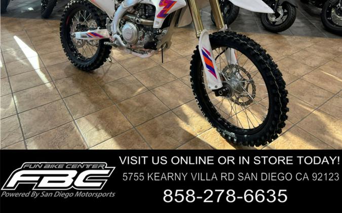 2024 Yamaha YZ 450F 50th Anniversary