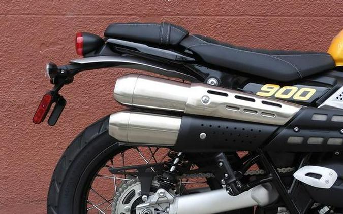 2026 Triumph Scrambler 900 Mineral grey