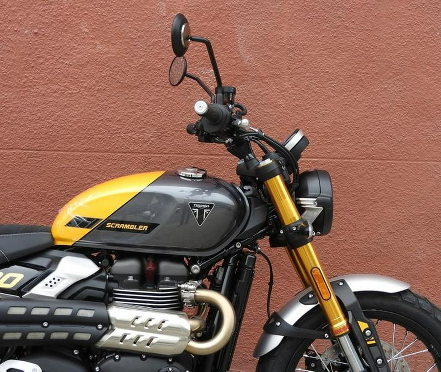 2026 Triumph Scrambler 900 Mineral grey