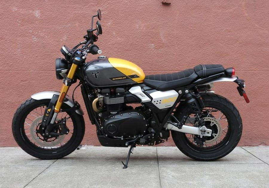 2026 Triumph Scrambler 900 Mineral grey