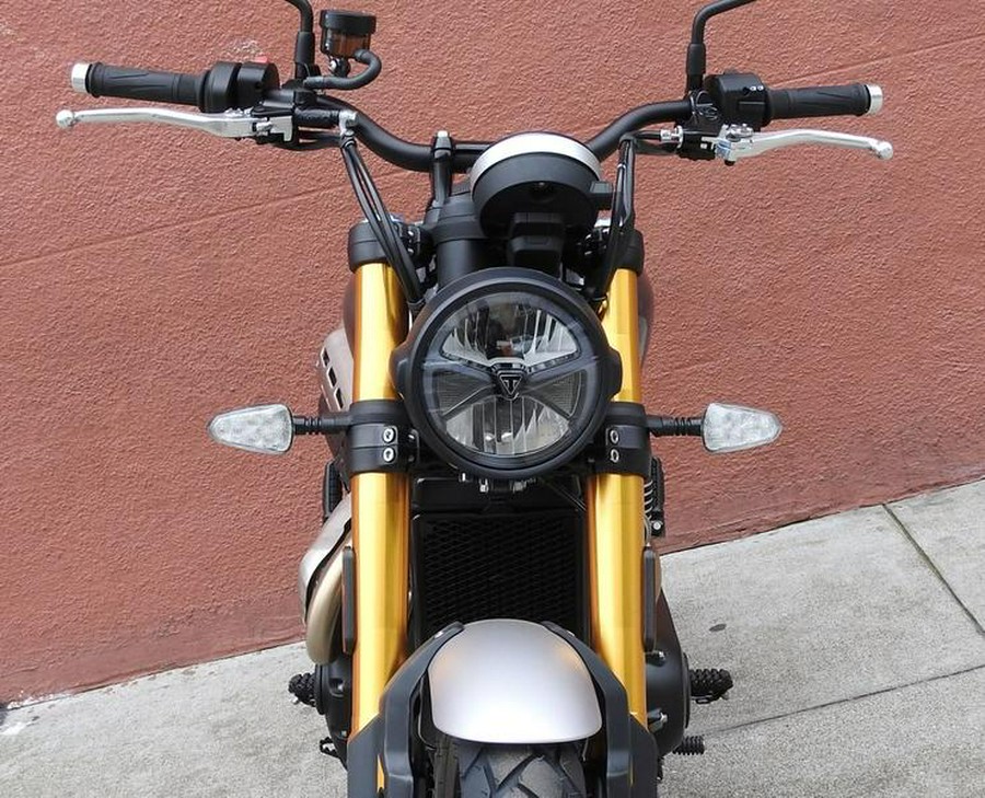 2026 Triumph Scrambler 900 Mineral grey