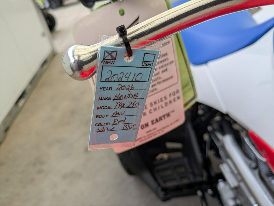 2026 Honda TRX250X
