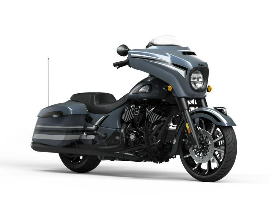 2022 Indian Motorcycle® Chieftain® Dark Horse® Icon Stealth Gray Azure w/gfx