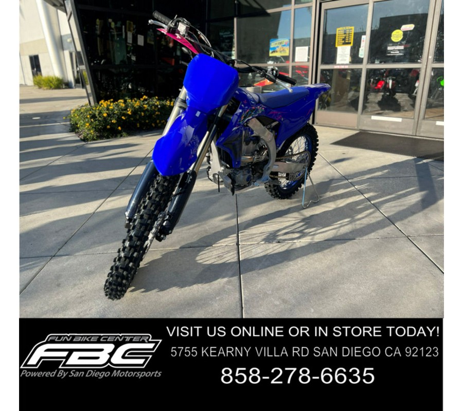 2024 Yamaha YZ 250F Team Yamaha Blue