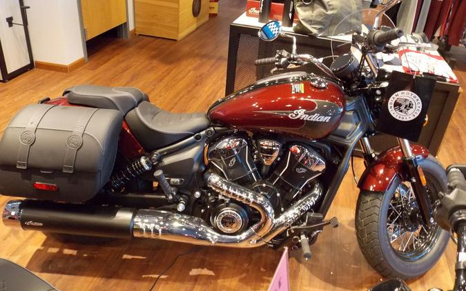 2025 Indian Motorcycle® Super Scout® Maroon Metallic with Graphics