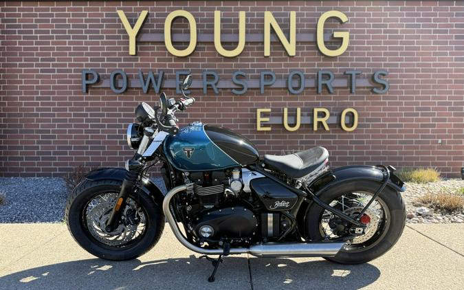 2026 Triumph Bonneville Bobber BLUE