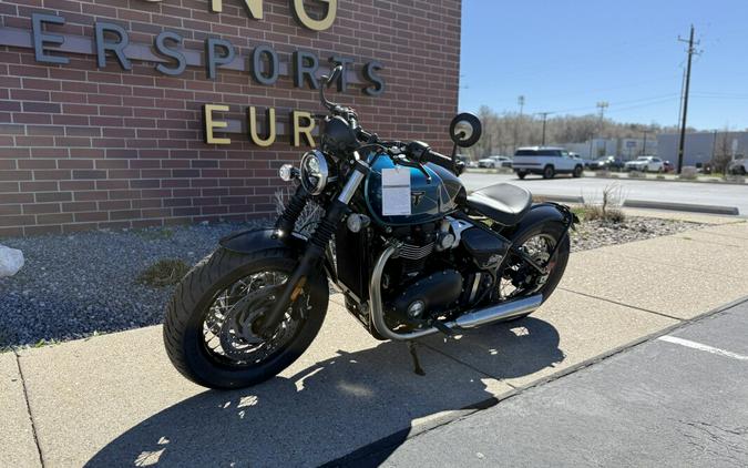 2026 Triumph Bonneville Bobber BLUE