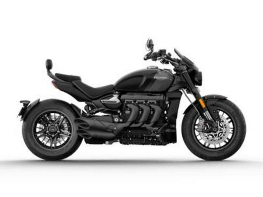 2022 Triumph Rocket 3 GT Triple Black Sapphire Black Silver Ice