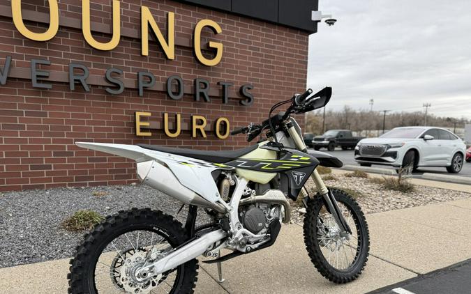 2026 Triumph TF 450-C WHITE