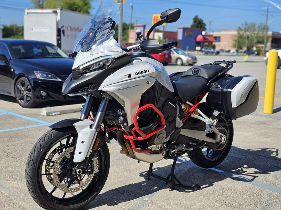 2023 Ducati Multistrada V4S Iceberg White - Alloy Wheels