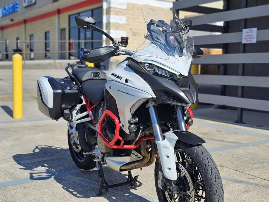 2023 Ducati Multistrada V4S Iceberg White - Alloy Wheels