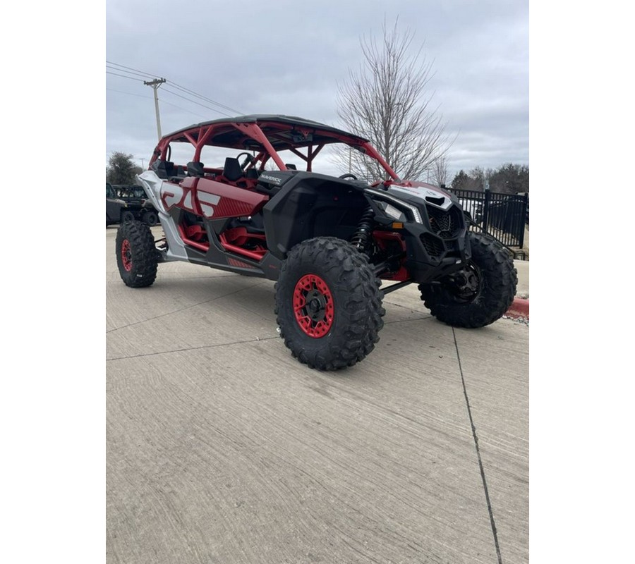 2024 Can-Am® Maverick X3 MAX X rs Turbo RR Fiery Red & Hyper Silver