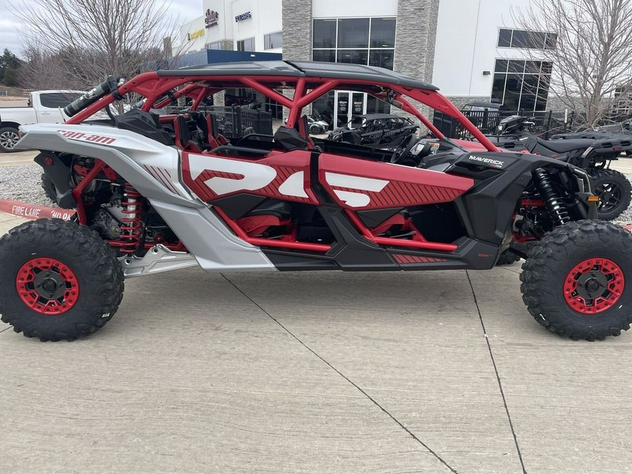 2024 Can-Am® Maverick X3 MAX X rs Turbo RR Fiery Red & Hyper Silver