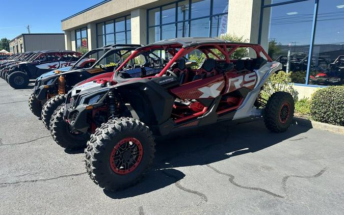 2025 Can-Am® Maverick X3 Max X RS Turbo RR Fiery Red & Hyper Silver