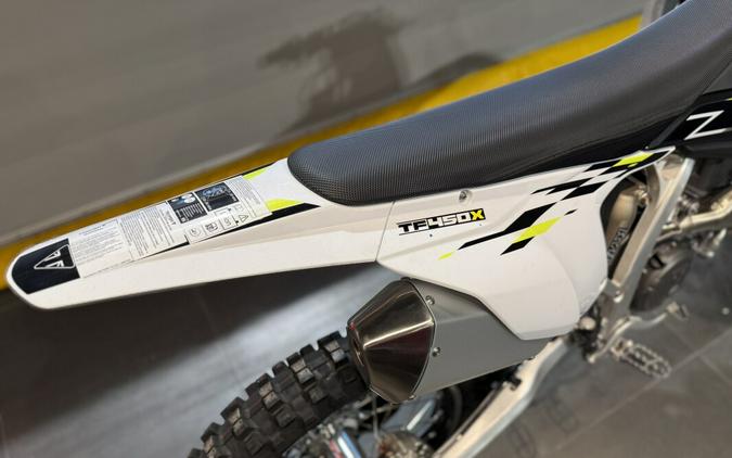 2026 Triumph TF 450-X WHITE