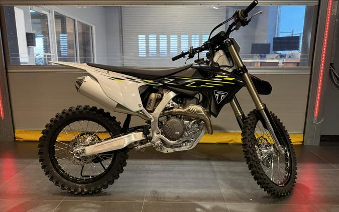 2026 Triumph TF 450-X WHITE