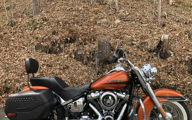 2020 Harley-Davidson® Deluxe Scorched Orange/Silver Flux