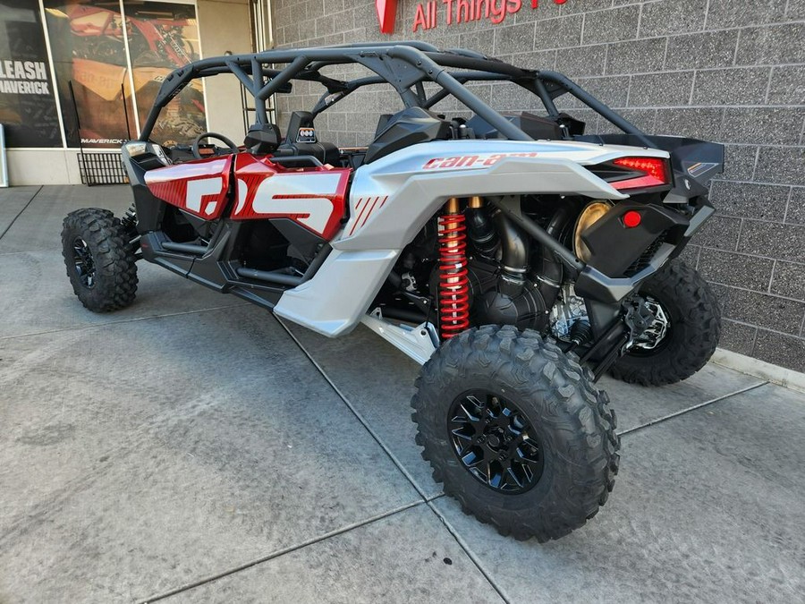 2024 Can-Am® Maverick X3 MAX RS Turbo Fiery Red & Hyper Silver