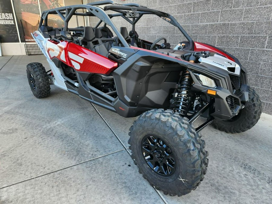 2024 Can-Am® Maverick X3 MAX RS Turbo Fiery Red & Hyper Silver