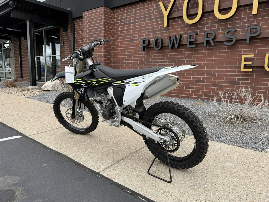 2026 Triumph TF 250-X WHITE