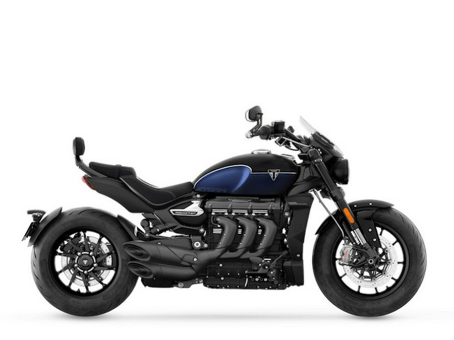 2025 Triumph Rocket 3 Storm GT Matte Sapphire Black And Satin P