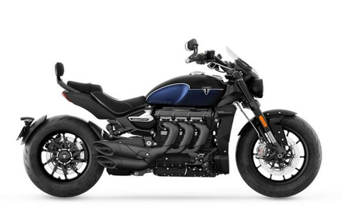 2025 Triumph Rocket 3 Storm GT Matte Sapphire Black And Satin P