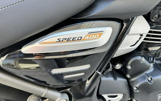 2026 Triumph Speed 400 Lava Red GlossStorm Grey