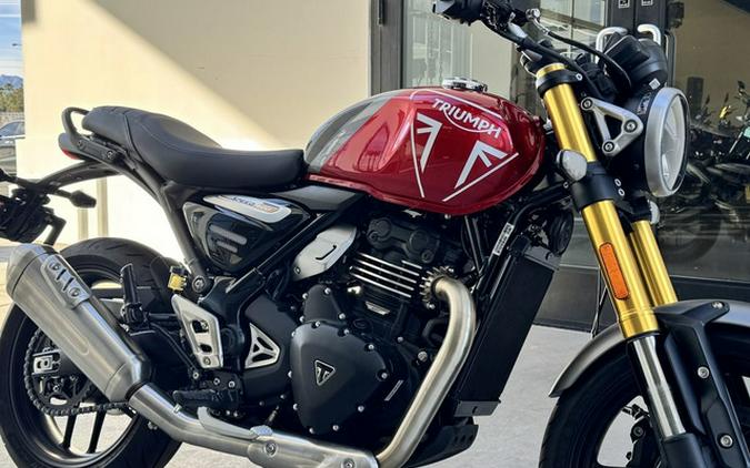 2026 Triumph Speed 400 Lava Red GlossStorm Grey