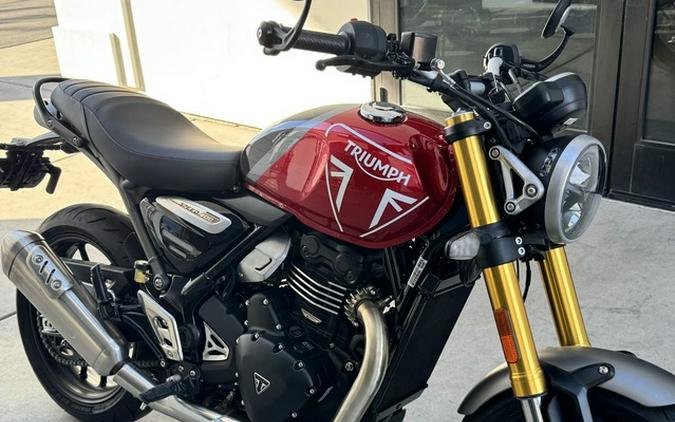 2026 Triumph Speed 400 Lava Red GlossStorm Grey