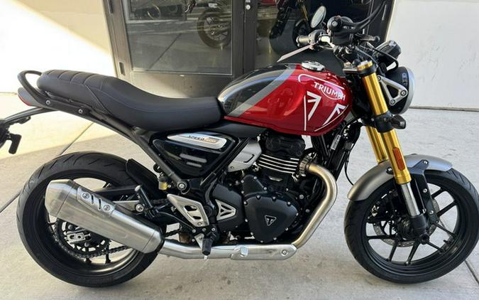 2026 Triumph Speed 400 Lava Red GlossStorm Grey
