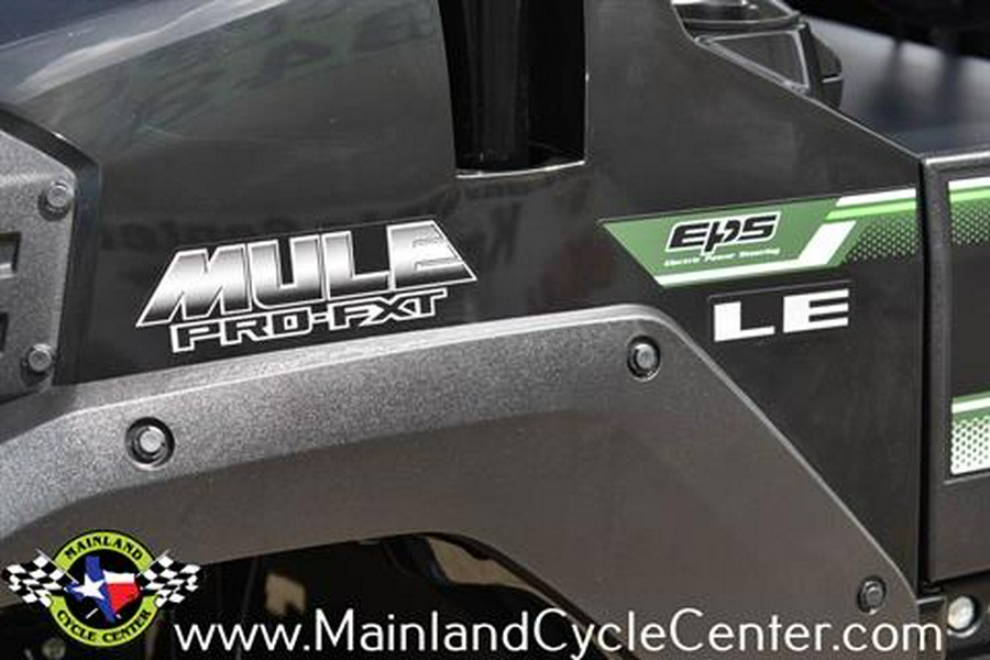 2018 Kawasaki Mule PRO-FXT EPS LE
