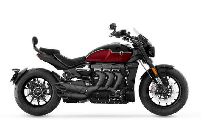 2025 Triumph Rocket 3 Storm GT Sapphire Black/Carnival Red