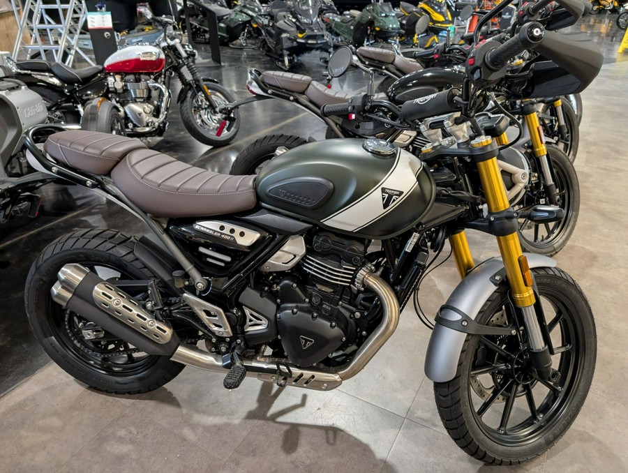 2025 Triumph Scrambler 400 X