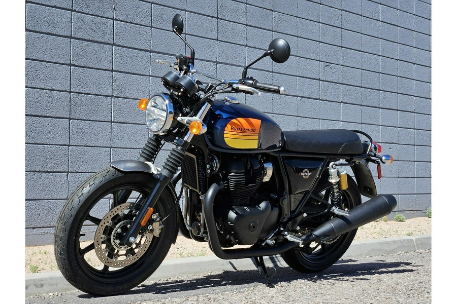 2024 Royal Enfield INT650 Barcelona Blue