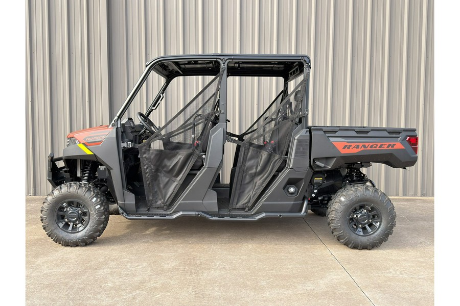 2026 Polaris Ranger® Crew 1000 Premium ROVER RUST WITH ROCK SLIDERS
