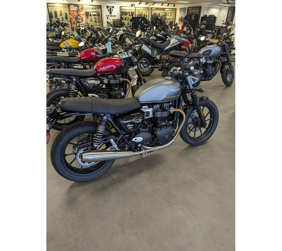 2023 Triumph Speed Twin 900 Matte Silver Ice