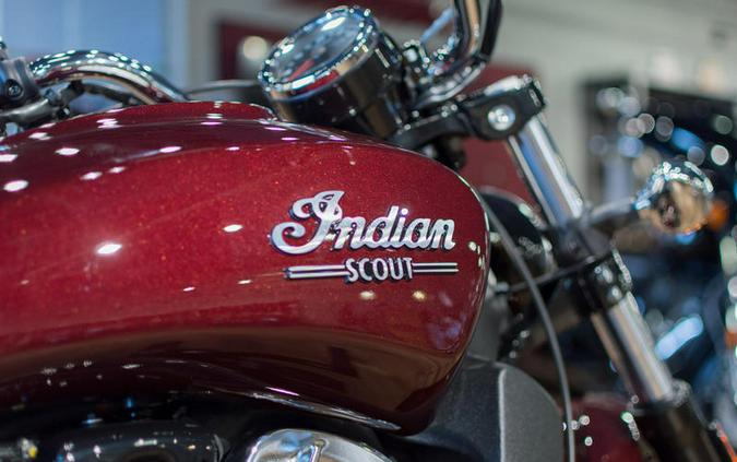 2024 Indian Motorcycle® Scout® ABS Maroon Metallic