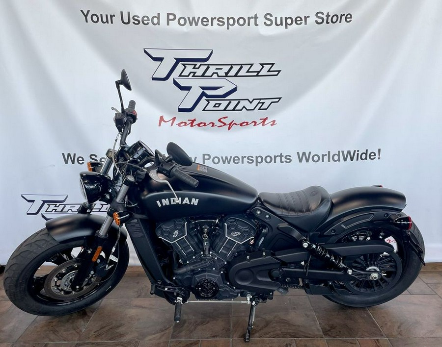 2023 Indian Motorcycle® Scout® Bobber Black Metallic