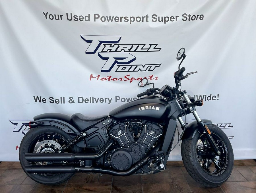 2023 Indian Motorcycle® Scout® Bobber Black Metallic