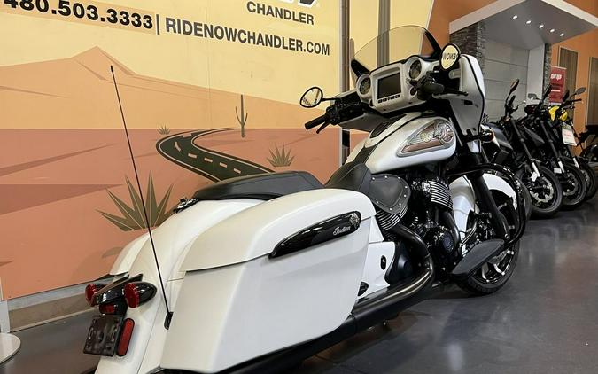 2019 Indian Motorcycle® Chieftain Dark Horse® White Smoke