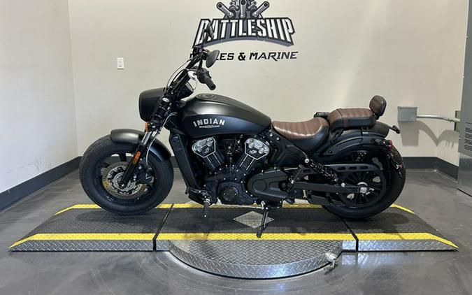 2021 Indian Scout Bobber ABS Thunder Black Smoke