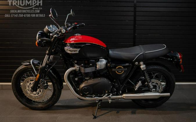 2026 Triumph Bonneville T100 Jet black
