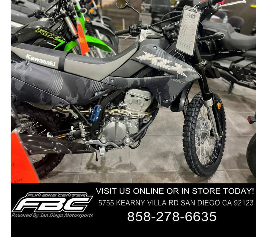 2024 Kawasaki KLX®300 Cypher Camo Gray