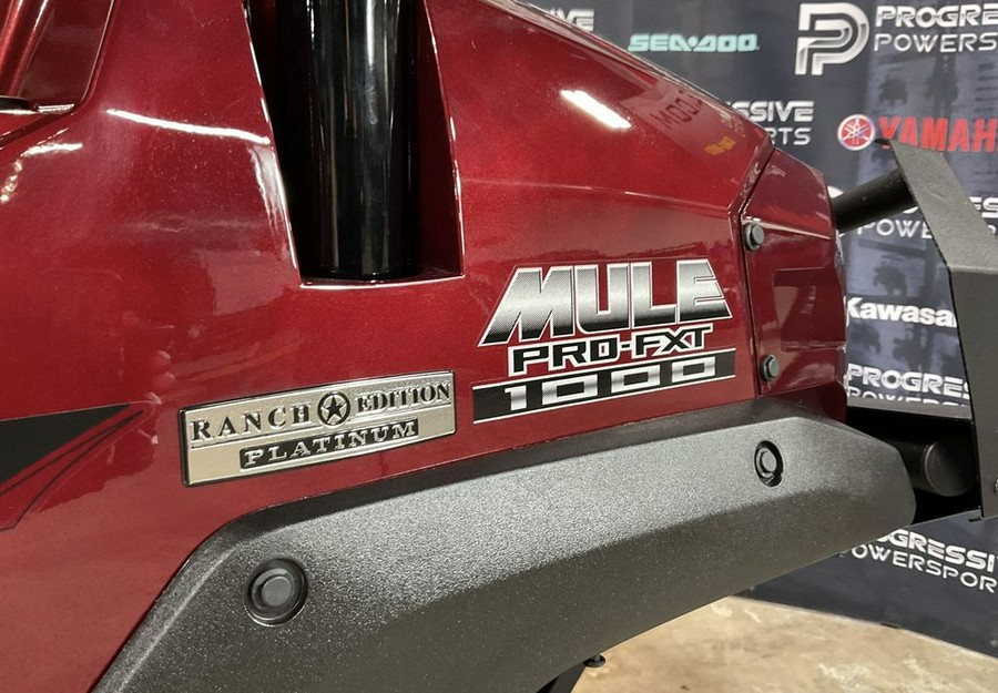 2026 Kawasaki Mule PRO-FXT™ 1000 Platinum Ranch Edition