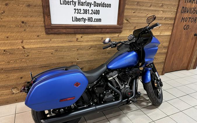 2026 Harley-Davidson® Low Rider® ST Aurora Blue Denim Black Trim FXLRST